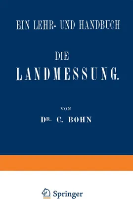 Produktbild von Die Landmessung