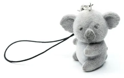 Produktbild von Koala Handyanhänger Miniblings Australien Zoo Bär Bärchen Koalabär Flock grau