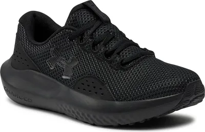 Image de Under Armour W Charged Surge 4 Chaussures de course pour femmes 3027007 002 noir, Pointure:41 EU