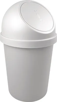 Produktbild von Abfallbehälter H700xØ403mm 45l lichtgrau HELIT