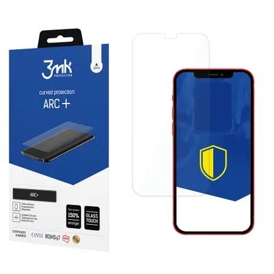 Produktbild von 3mk Display Schutzfolie ARC+ für Apple iPhone 12 Mini 0,17mm Self-Heal