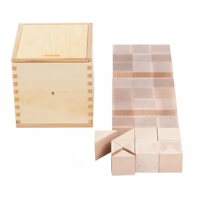 Produktbild von SINA 25018 Fröbel-Spielgabe 5 für Krippenkinder