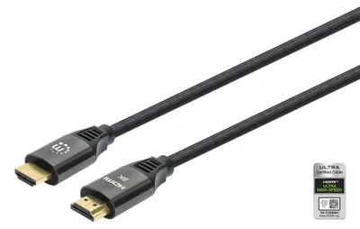 Obrázok produktu pre Manhattan 355940 HDMI kábel 2 m HDMI typ A (štandardný) čierny