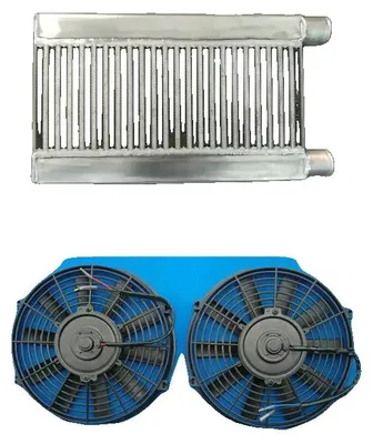 Produktbild von Ladeluftkühler, Aluminium-Material, Verbesserte Kühlleistung, schwarz