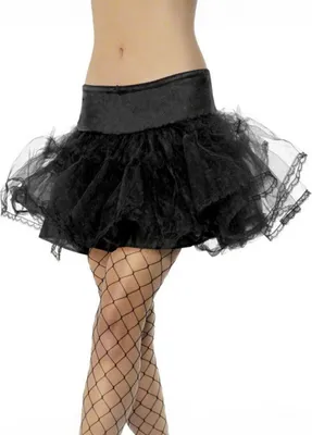 Produktbild von Schwarzer Petticoat - Karneval Faschingskostüm