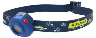 Produktbild von Ledlenser KIDLED4R Stirnlampe Kinder, Kopflampe, 40 Lumen, 9m Leuchtweite, 18h Laufzeit, Akku