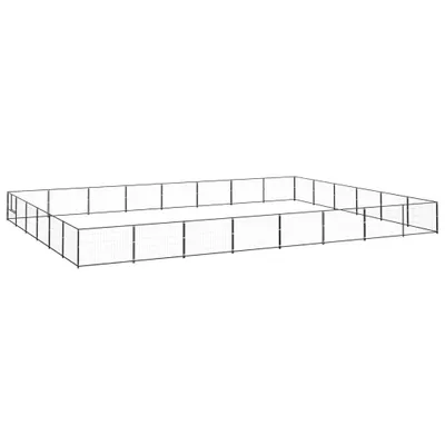 Image de Chenil Noir 48 m² Acier