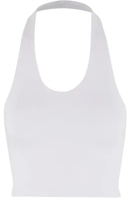 Produktbild von Damen-Trägertop "Urban Classics Ladies Basic" aus Jersey, weiß - Größe XXL