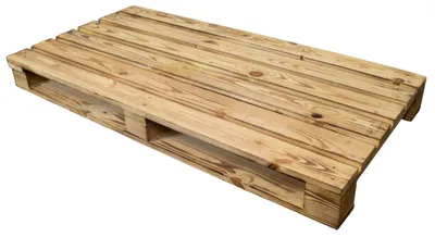 Produktbild von Palette 120 x 60 x 12 cm - geflammt