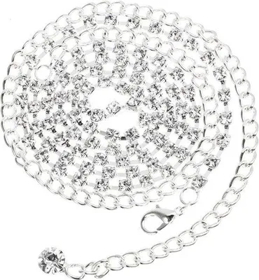Produktbild von Schmuckkettchen-Accessoire für Damen - 10 mm Gürtel - Trendiges und weibliches Accessoire