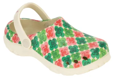 Produktbild von Regatta - "Orla Kiely" Blumen Clogs für Kinder RG13113 (33 EU) (Grün)