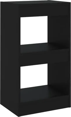 Produktbild von vidaXL Bücherregal/Raumteiler Schwarz 40x30x72 cm