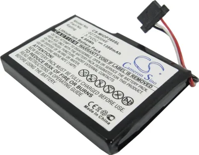 Obrázek produktu pro TECHTEK Baterie kompatibilní s [Mitac] Mio P360, Mio P560, Mio P560t, Mio P565, pro [MICROMAXX] MM95242 nahrazuje 02739004E, pro E3MT07135211