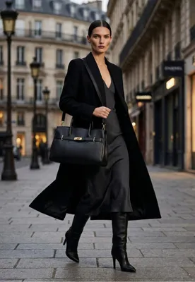 Produktbild von Elegante Lederhandtasche für Damen – Firenze Schwarz -