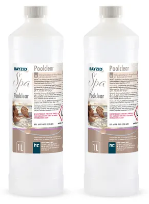 Produktbild von 2 x 1 L BAYZID® SPA Poolclear Trübungsbeseitigung