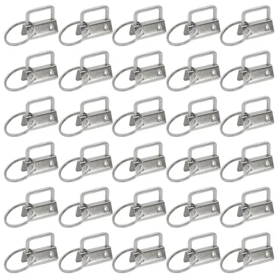 Productafbeelding van Set van 30 Sleutelhanger Hardware in Zilver