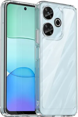 Produktbild von Schutzhülle für Xiaomi Redmi 13 4G Klar Rückseite Stoßfeste TPU Silikon Bumper Hülle Transparent