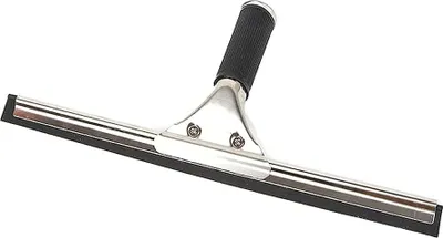 Obrázok produktu pre Čistiaci prostriedok na okná s 35 cm gumovou stierkou, ergonomickou rukoväťou, určený na kúpeľne a zrkadlá