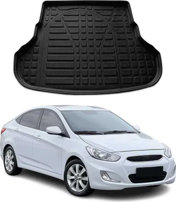Obrázok produktu pre Obloženie batožinového priestoru pre Hyundai Accent Solaria 2012-2024 Sedan Gumené