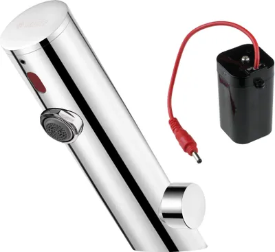 Immagine prodotto di Touchless washbasin mixer with temperature control - 4xAA
