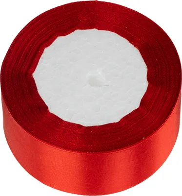 Zdjęcie produktu dla Wstążka satynowa - 40 mm/ 22,5 m - czerwona