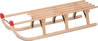Obrázok produktu pre Colint Sledge Davos Tradičné 110 cm drevené sane na sánkovanie