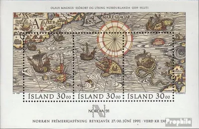 Produktbild von Briefmarken Island 1989 Mi Block10 (kompl.Ausg.) postfrisch NORDIA