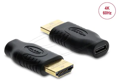 Image de Delock USB Type-C™ zu HDMI Adapter (DP Alt Mode) 4K 60 Hz mit HDR und HDCP