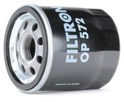 Produktbild von Ölfilter FILTRON OP 572 Anschraubfilter für TOYOTA Yaris Schrägheck (P9) passend für PEUGEOT 107 Schrägheck (PM, PN) 108 für CITROËN C1 (PM, PN)