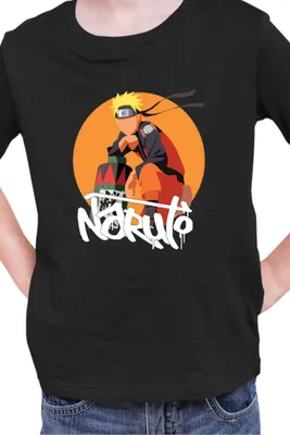 Produktbild von Kinder T-Shirt Naruto Naruto 04, 12-13 Jahr - 152 / Schwarz