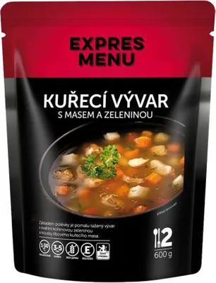 Produktbild von Hühnerbrühe mit Gemüse