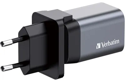 Obrázek produktu pro VERBATIM GaN Nabíječka do sítě GNC-35, 35W, 1x USB-C, 1x USB