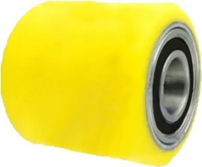 Produktbild von Rolle für Palettenwagen Hubwagen d=60mm Breite 60mm, mit Kugellager (RAP-60-60)