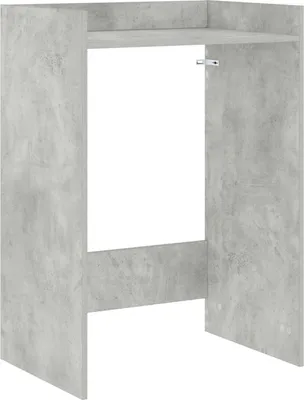 Produktbild von Waschmaschinen-Schrank Beton 67,5 x 48 x 97 cm Holzwerkstoff