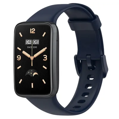 Produktbild von Strap-it Xiaomi Smart Band 7 Pro Silikonband (Dunkelblau)