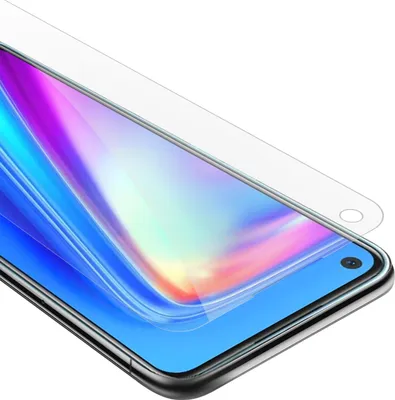 Obrázek produktu pro Cadorabo Armour Film pro Realme 7 5G Protective Film in Transparent Tempered Tempered Display Protective Glass