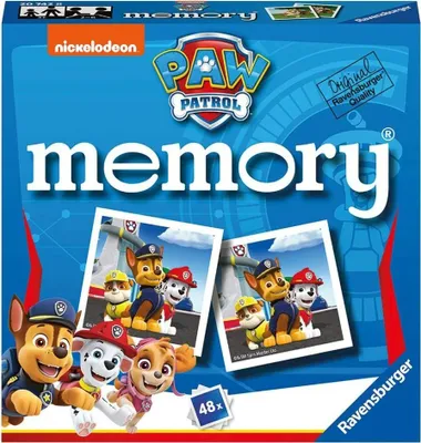 Produktbild von Ravensburger Paw Patrol Mini Memory Game Hra na priraďovanie obrázkov Snap Pairs pre deti od 3 rokov