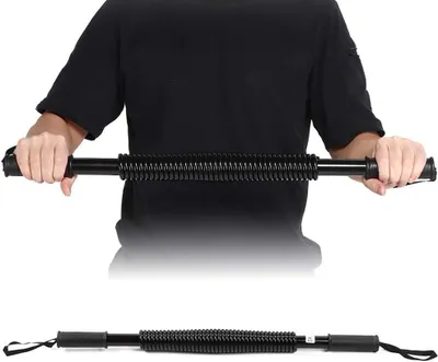 Produktbild von Borst Expander 80 kg - Armkrafttrainer - Fitnessgerät - Schultertraining - Schwarz