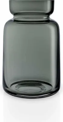 Produktbild von Eva Solo Silhouette Glasvase, Vase, Blumenvase, Dekovase, Dekoration, Rauchglas, H 18.5cm, 591511