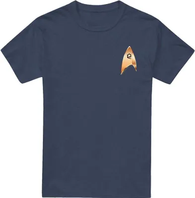 Image de Star Trek : Discovery - T-shirt "Operations" pour homme/femme Unie TV18035 (3XL) (Bleu marine)