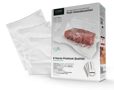 Produktbild von CASO Profi- Folienbeutel Set 5/40 St. 16x23 cm, 40 St. 20x30 cm, 20 St. 30x40 cm