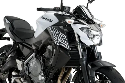 Obrázok produktu pre PUIG 9371J Kryt chladiča vhodný pre KAWASAKI Z650 Matt black