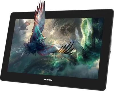 Produktbild von HUION Kamvas Pro 16 Plus (4K) 15,6 Zoll Grafiktablett mit Display Volllaminierter entspiegelter Glasbildschirm Stiftanzeige Quantum-Dot-Technologie 145% sRGB-Farbraum-Grafikmonitor
