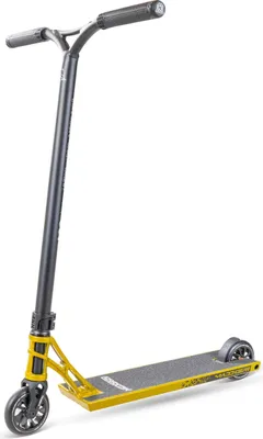 Obrázek produktu pro MGP MGX 550 stunt scooter, zlatá hliníková deska, 52 cm × 14 cm, 110 mm kolečka a kuličková ložiska ABEC 11