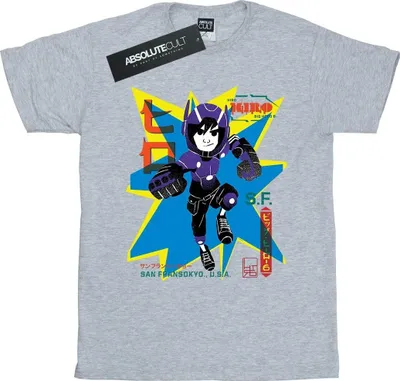 Produktbild von Disney - "Big Hero 6" T-Shirt für Herren BI18602 (3XL) (Grau)