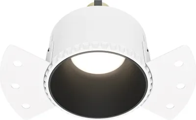 Immagine prodotto di Maytoni lampada da incasso GU10 20W alluminio tondo nero dimmer IP20