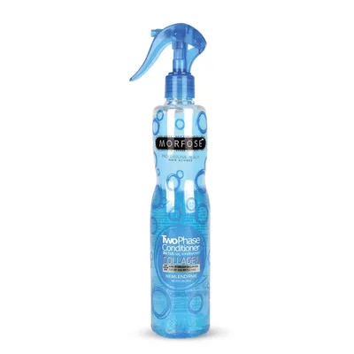 Produktbild von Morfose Collagen 2-Phasen Haarconditioner Leave-In Spray 400 ml – Mit Kollagen – Feuchtigkeit, Anti-Frizz, Hitzeschutz & Pflege für trockenes