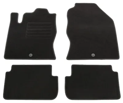 Produktbild von Fußmatten-Set für Ford Focus MK1, 10/1998-09/2001, 4-teilig, Schwarz