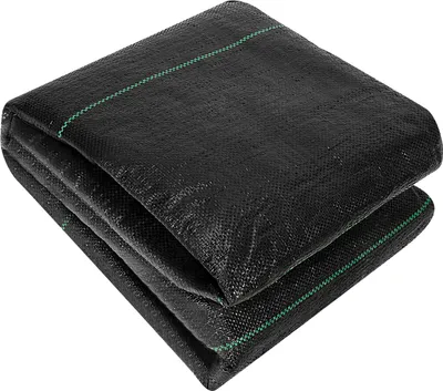 Produktbild von Aopunly 30 m² Unkrautflies Bändchengewebe Unkrautgewebe Mulchflies Mulchgewebe schwarz 3m x 10m