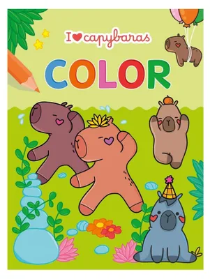 Zdjęcie produktu dla Deltas, ich liebe Capybaras-Farbblock